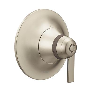 Moen TS3101BN- Doux ExactTemp 1-Handle Thermostatic Valve Trim Kit in Brushed Nickel (Valve Not Included)
