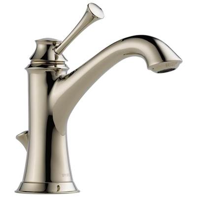 Brizo 65005LF-PN-ECO- Single-Hole Bathroom Faucet 1Ltory Faucet