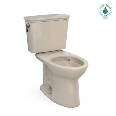 Toto CST786CEG#03- Toto Drake Transitional Two-Piece Elongated 1.28 Gpf Tornado Flush Toilet With Cefiontect Bone