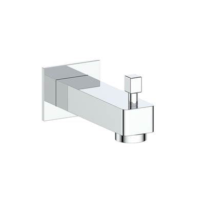 Vogt TS.41.07.CC- Square Tub Spout with Diverter Chrome