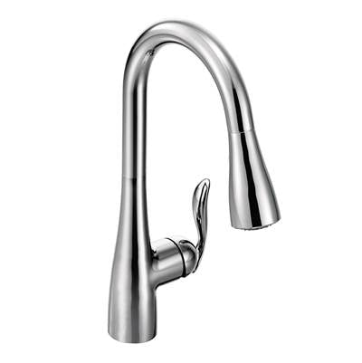 Moen 7594C- Arbor Single-Handle Pull-Down Sprayer Kitchen Faucet with Reflex in Chrome