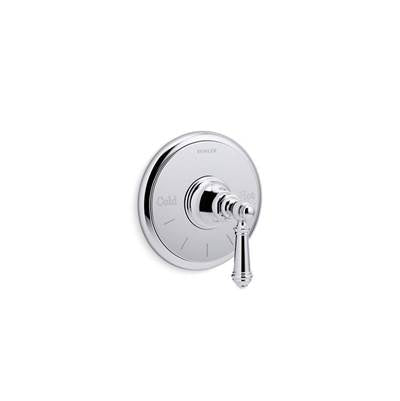 Kohler T72769-4-CP- Artifacts® Thermostatic valve trim with lever handle | FaucetExpress.ca