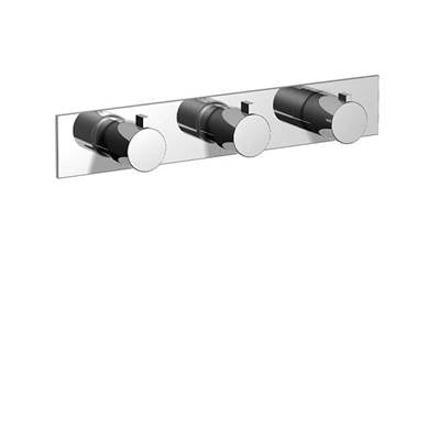 Ca'bano CA89018T99- Thermostatic trim with 2 flow controls