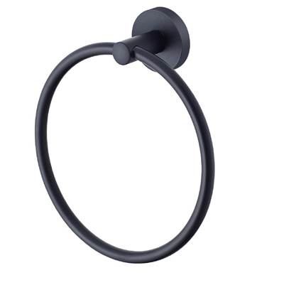 Aqualem GJ1105.MB- Towel Ring - FaucetExpress.ca