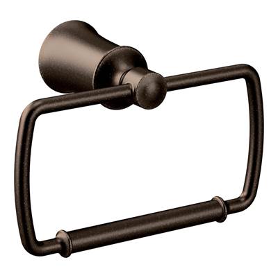 Moen YB2186ORB- Dartmoor Oil Rubbed Bronze Towel Ring - FaucetExpress.ca