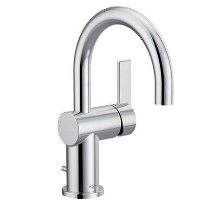 Moen 6221- Cia Single Handle Bathroom Sink Faucet In Chrome