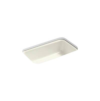 Kohler 5832-5U-96- Bakersfield 31'' x 22'' x 8-5/8'' undermount single-bowl kitchen sink with 5 faucet holes | FaucetExpress.ca