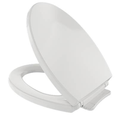 Toto SS114#11- Elongated Soft Close Seat Colonial White | FaucetExpress.ca