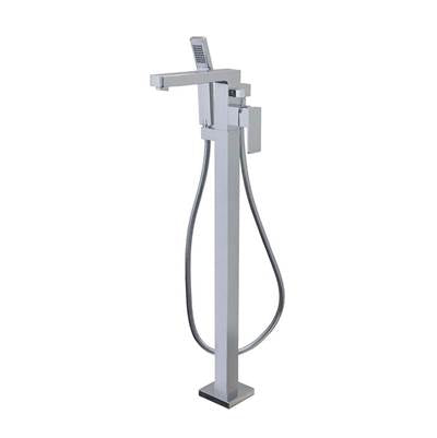 Aquabrass - 86N85 Madison Floormount Tub Filler With Handshower