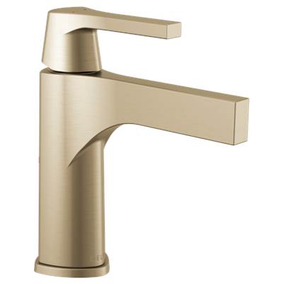 Delta 574-CZMPU-DST- Single Hole - Single Handle-4'' Plate/Metal Pop-Up - Mpu | FaucetExpress.ca