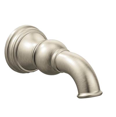 Moen S12105BN- Weymouth Non-Diverter Tub Spout in Brushed Nickel