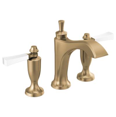 Delta 3556-GSMPU-DST- Widespread Bathroom Faucet | FaucetExpress.ca