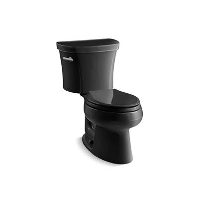 Kohler 3948-7- Wellworth® Two-piece elongated 1.28 gpf toilet with 14'' rough-in | FaucetExpress.ca
