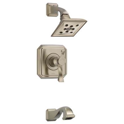 Brizo T60430-BN- Brizo Virage: Tub/Shower Medium Flow | FaucetExpress.ca