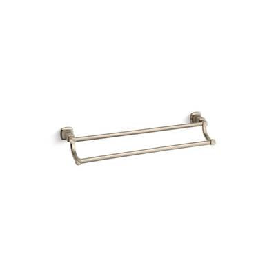 Kohler 16253-BV- Margaux® 24'' double towel bar | FaucetExpress.ca