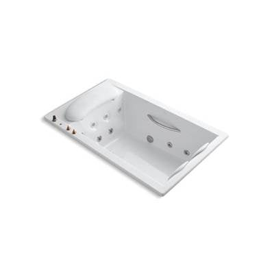 Kohler 1360-H3-0- RiverBath® 75'' x 45'' drop-in whirlpool with integral fill and heater without jet trim | FaucetExpress.ca