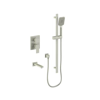 Vogt TM.KG.210.500.BN- Kapfenberg Trim for 2-Way Pressure Balanced Set - Handheld and Spout Brushed Nickel