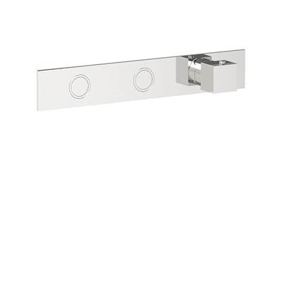 Ca'bano CA68068T99- Thermostatic trim with 2 push button flow controls