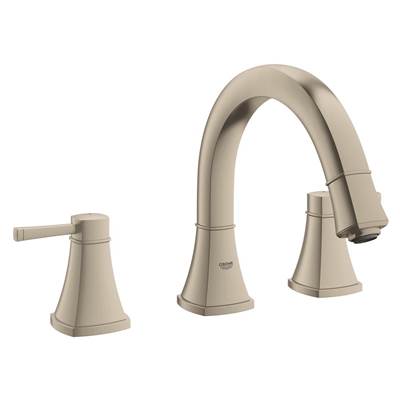 Grohe 25154EN0- Grandera Roman Tub Filler, Two Handle, Brushed Nickel | FaucetExpress.ca