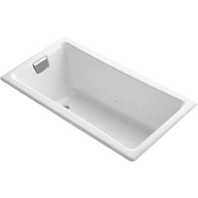 Kohler 852-GH0-0- Tea-for-two 60-in Heated Bubblemassage Air Bath | FaucetExpress.ca