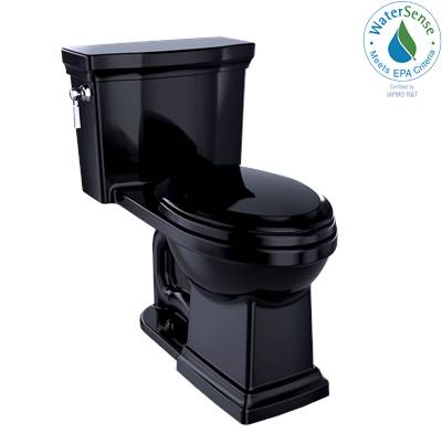 Toto MS814224CEF#51- Promenade Ii 1Pc Elongated Uh Tornado - Ebony | FaucetExpress.ca