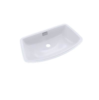 Toto LT967#01- Soiree Under Counter Lavatory Cotton/Chrome Plated | FaucetExpress.ca