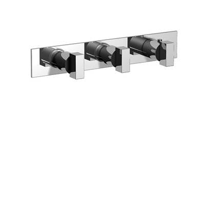 Ca'bano CA64018T99- Thermostatic trim with 2 flow controls