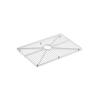 Kohler 6466-ST- Vault Strive® stainless steel sink rack, 26'' x 16-11/16'' for 30'' single-bowl apron-front sink | FaucetExpress.ca