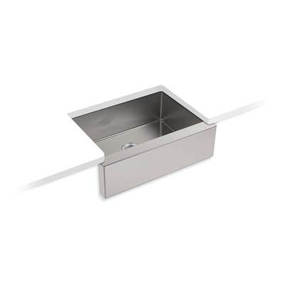 Kohler 5417-NA- Strive® 29-1/2'' x 21-1/4'' x 9-5/16'' Undermount single-bowl medium farmhouse kitchen sink | FaucetExpress.ca