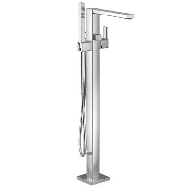 Moen S905- 90 Degree Freestanding Floor Mount Tub Filler with Handshower