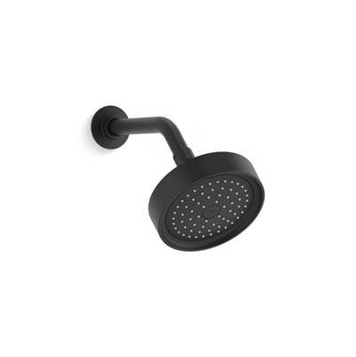 Kohler 965-AK-BL- Purist® 2.5 gpm single-function wall-mount showerhead with Katalyst® air-induction technology | FaucetExpress.ca