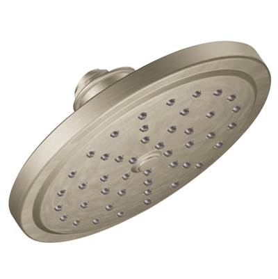 Moen S176EPBN- Showering Accessories-Premium One-Function 7-Inch Diameter Eco-Performance Showerhead, Brushed Nickel