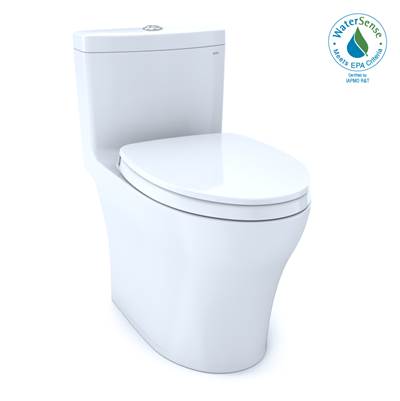 Toto MS646124CUMFG#01- Aquia Iv 1Pc Uh Toilet Wshlt + W/Seat 1.0Gpf/0.8Gpf Cotton | FaucetExpress.ca