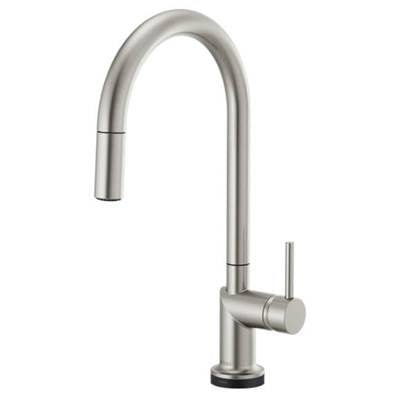 Brizo 64075LF-SSLHP- Odin SmartTouch Pull-Down Kitchen Faucet with Arc Spout - Handle Not Included