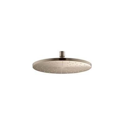 Kohler 13689-G-BV- 10'' Contemporary Round 1.75 gpm rainhead with Katalyst® air-induction technology | FaucetExpress.ca