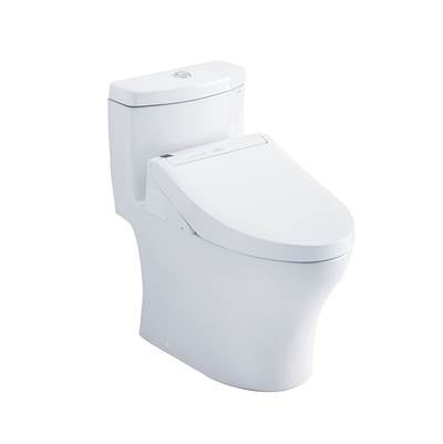 Toto MW6463084CUMFG#01- Aquia Iv 1G 1Pc W/ Washlet C5 - 1.0/0.8 Gpf