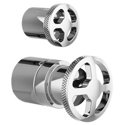 Brizo HW75P32-PC - Pb Int. Diverter Wheel Handle