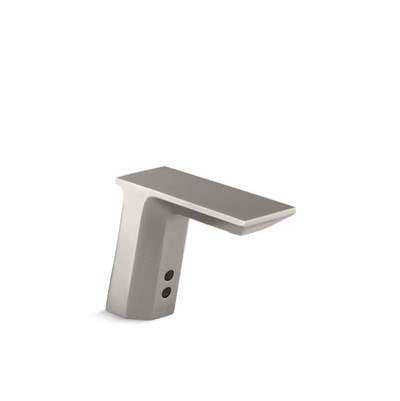 Kohler 13468-VS- Geometric Touchless faucet with Insight technology and temperature mixer, AC-powered | FaucetExpress.ca