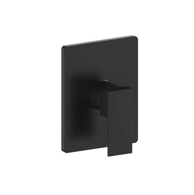 Vogt VT.KG.110.MB- Kapfenberg 1-Way Pressure Balanced Valve and Trim Matte Black
