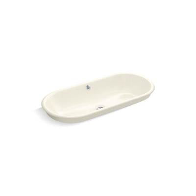 Kohler 20213-B-96- Iron Plains® Drop-in/undermount vessel bathroom sink with Biscuit painted underside | FaucetExpress.ca