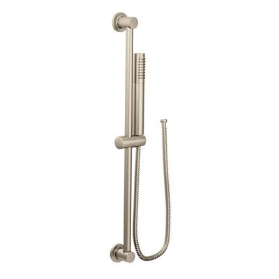 Moen 3887EPBN- 1-Spray Handheld Hand Shower with Slide Bar in Brushed Nickel