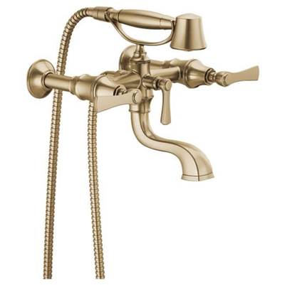 Brizo T70360-GL - Freestanding Tub Filler Trim W/ Hs 2L