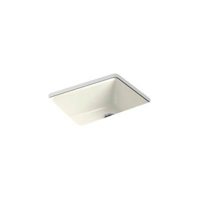 Kohler 5872-5UA1-96- Riverby® 25'' x 22'' x 9-5/8'' undermount single-bowl kitchen sink with rack | FaucetExpress.ca