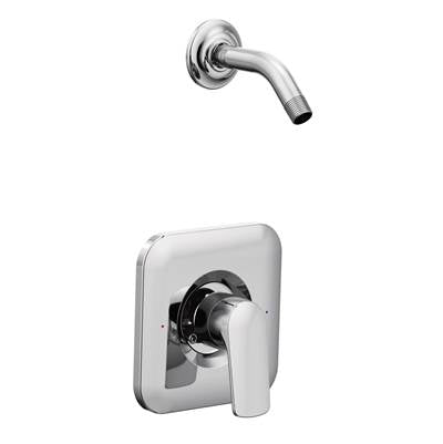 Moen T2812NH- Rizon 1-Handle Posi-Temp Shower Faucet Trim Kit in Chrome (Shower Head and Valve Not Included)