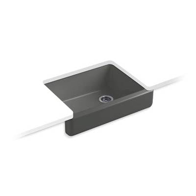 Kohler 6486-58- Whitehaven® 29-1/2'' x 21-9/16'' x 9-5/8'' Undermount single-bowl farmhouse kitchen sink | FaucetExpress.ca