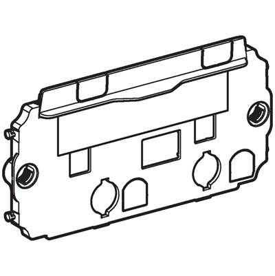 Geberit 243.302.00.1- Protection plate for Geberit cover plate Omega, surface-even | FaucetExpress.ca