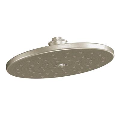 Moen S112EPBN- Waterhill 1-Spray 10 in. Eco-Performance Rainshower Showerhead Featuring Immersion in Brushed Nickel