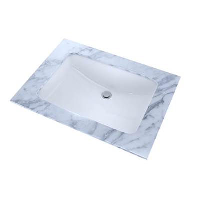 Toto LT540G#01- Under Counter Lavatory W/ Cefiontec, Cotton | FaucetExpress.ca