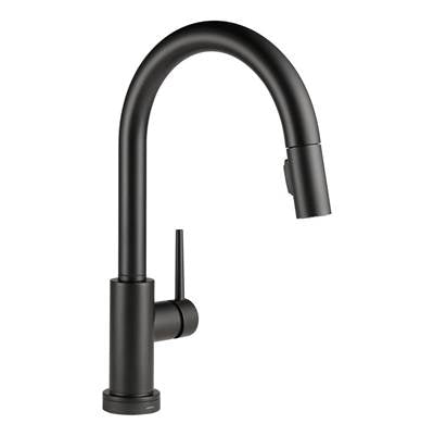 Delta 9159T-BL-DST- Single Handle Pull-Down Kitchen Faucet Featuring Touch2O(R) | FaucetExpress.ca