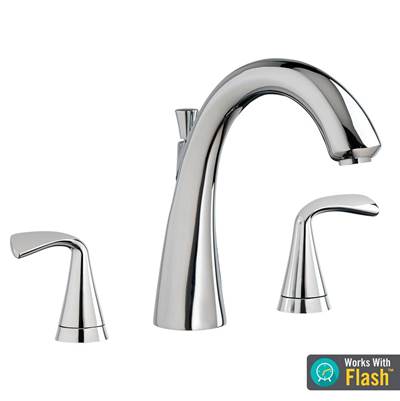 American Standard T186900.002- Fluent Bathtub Faucet With Lever Handles For Flash Rough-In Valve